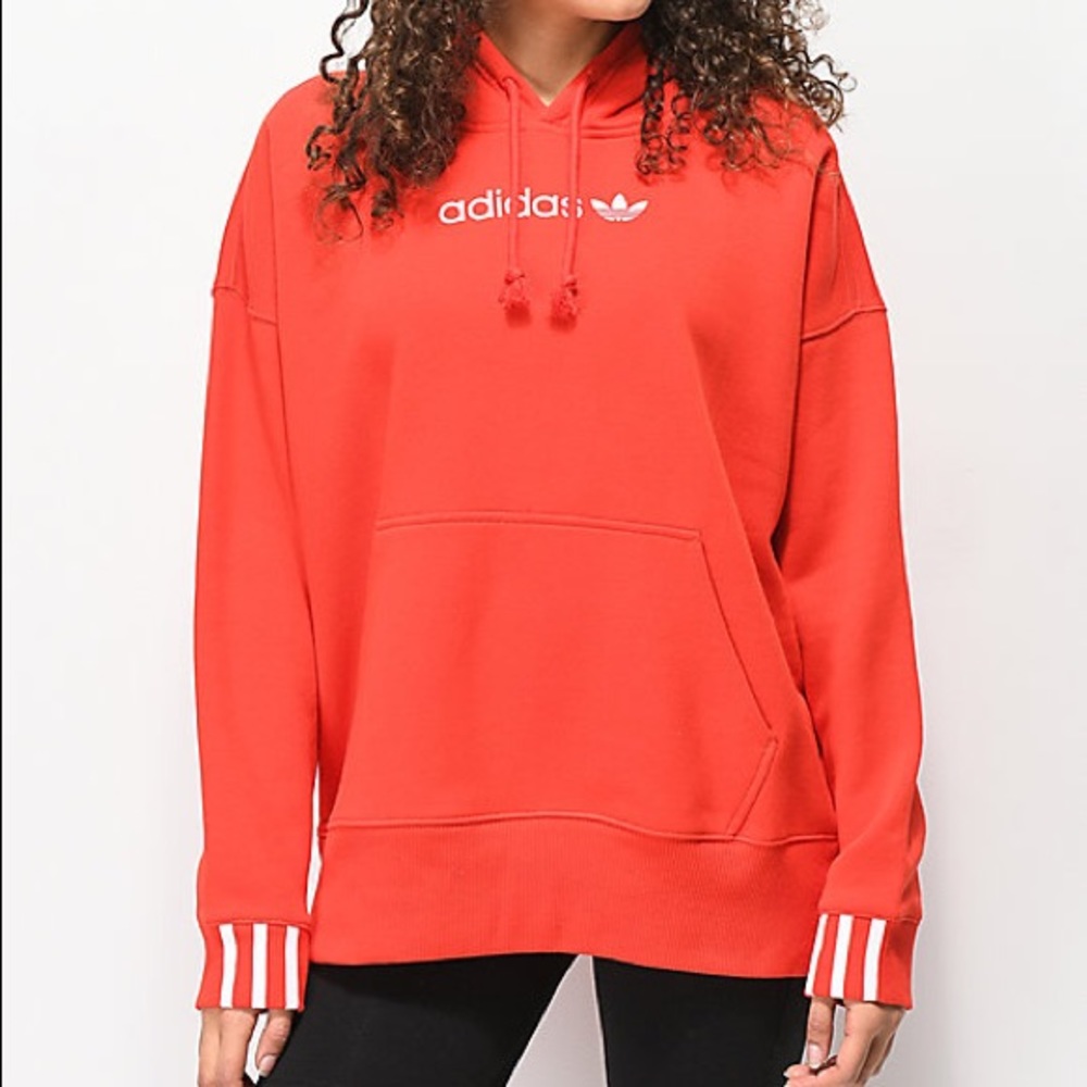 Red Adidas Hoodie